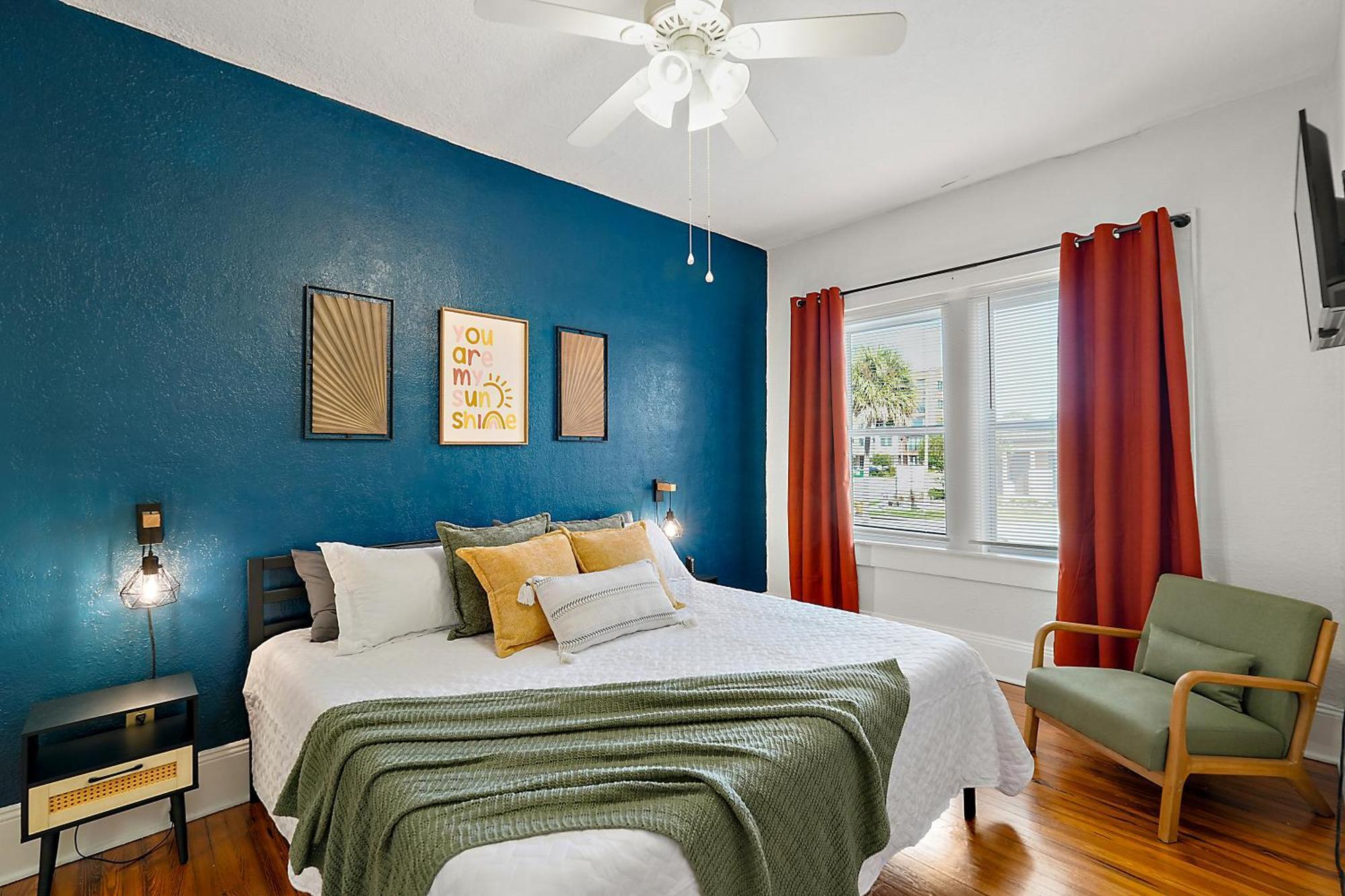 Downtown Den-King Bed~Heart Of Eustis~Queen Sleeper~Upstairs~Bright & Happy Eksteriør bilde
